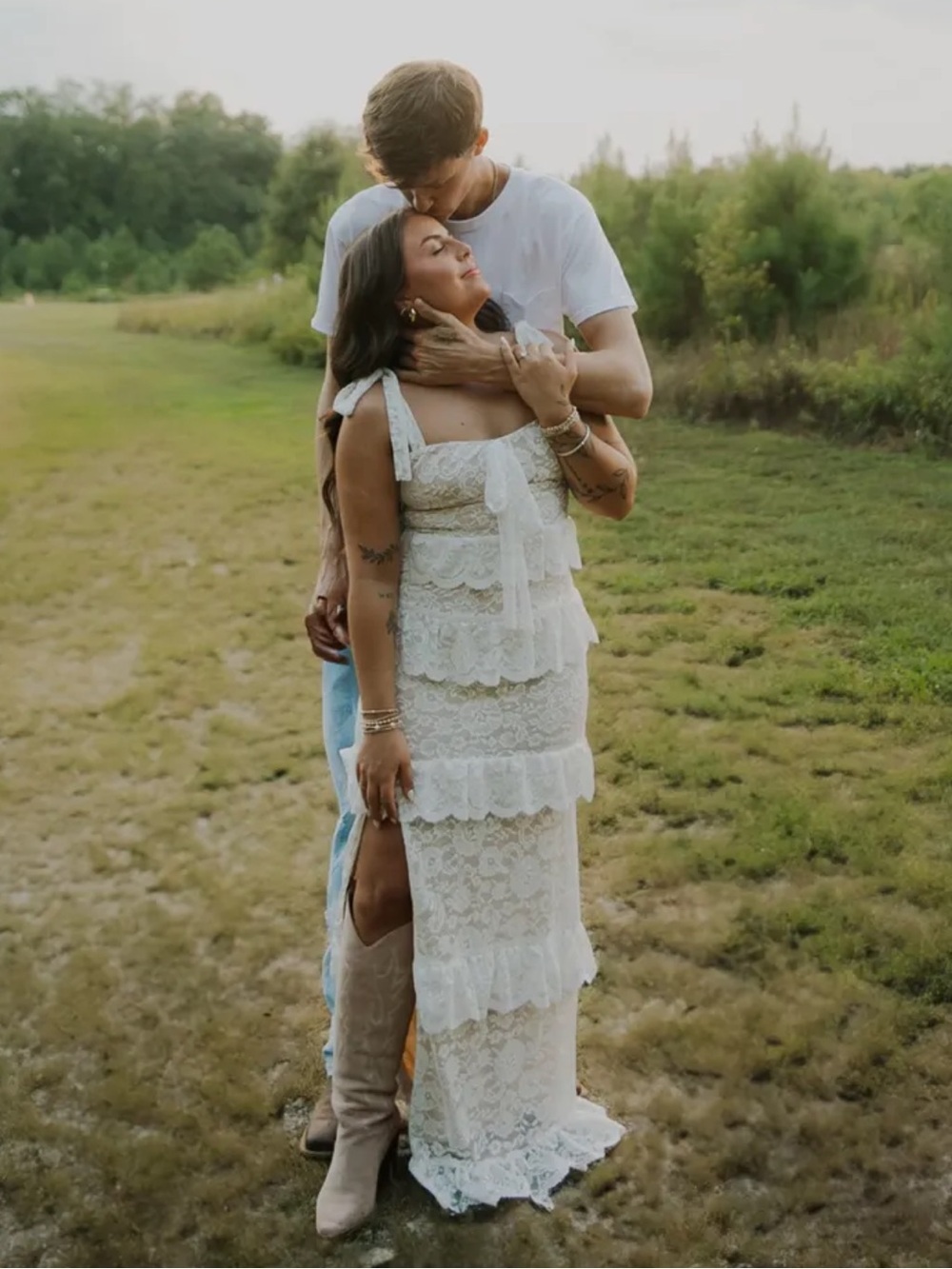 Show Me Your Mumu Monique Tie Maxi Dress